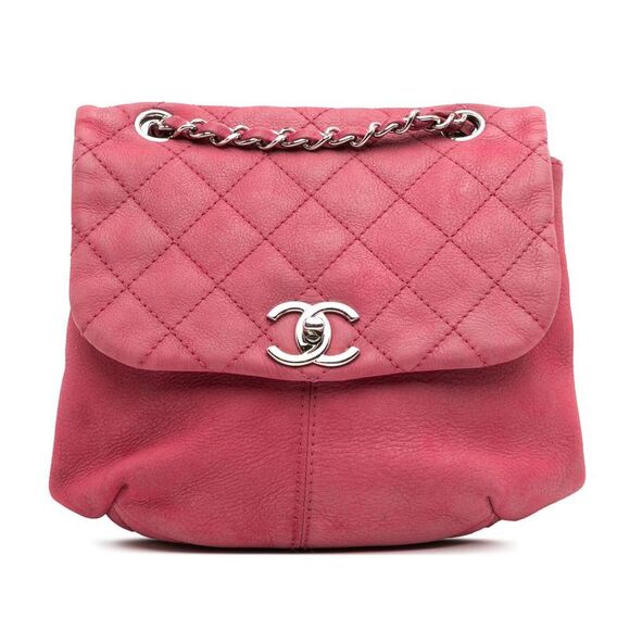 Pre Loved chanel Women Pink Crossbody Bags - Picture 1 of 8